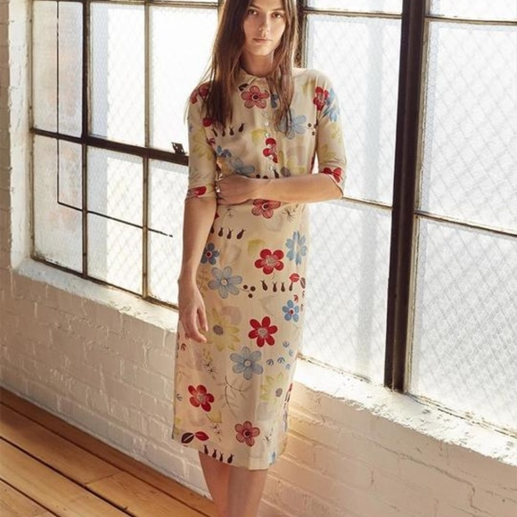 Christy Dawn Deyko Midi Dress in Flores - Picture 1 of 11